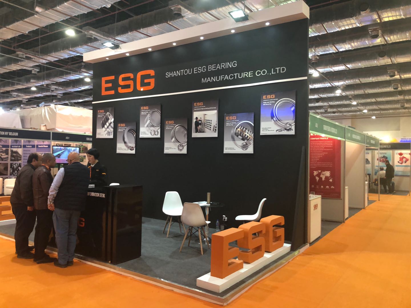 ESG Bearing Visited Foreign Exhibition