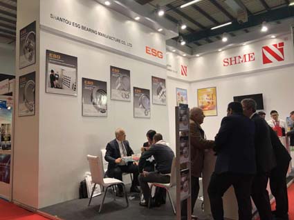 ESG joined exhibition in foreign fair