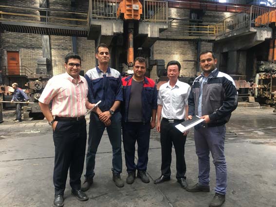Visited Steel Mill Clients in Foreign Countries