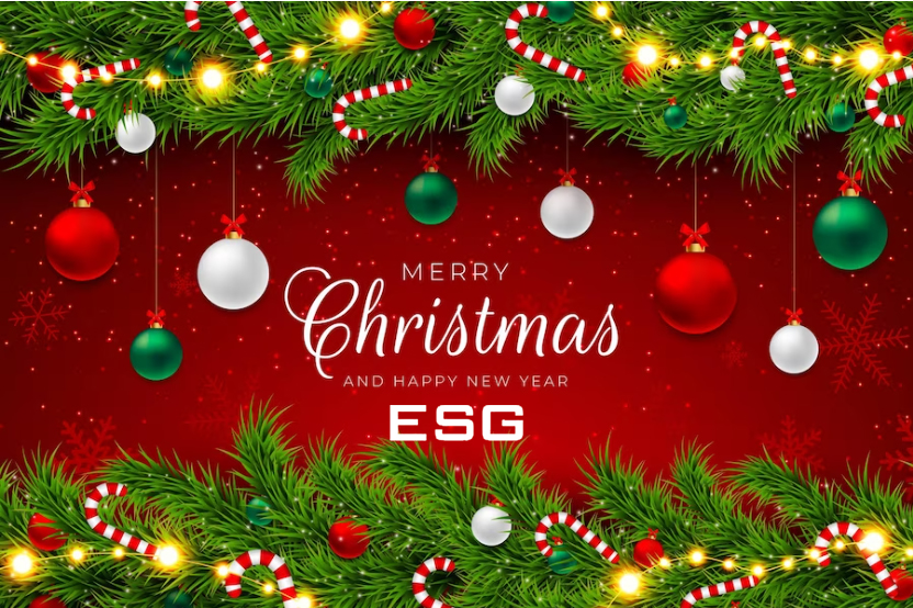 HAPPY HOLIDAYS FROM ESG BEARING